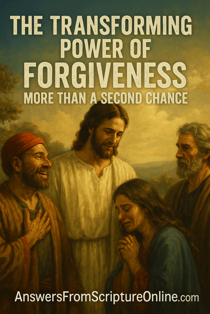 Part 2: The Transforming Power of Forgiveness — More than a Second ...